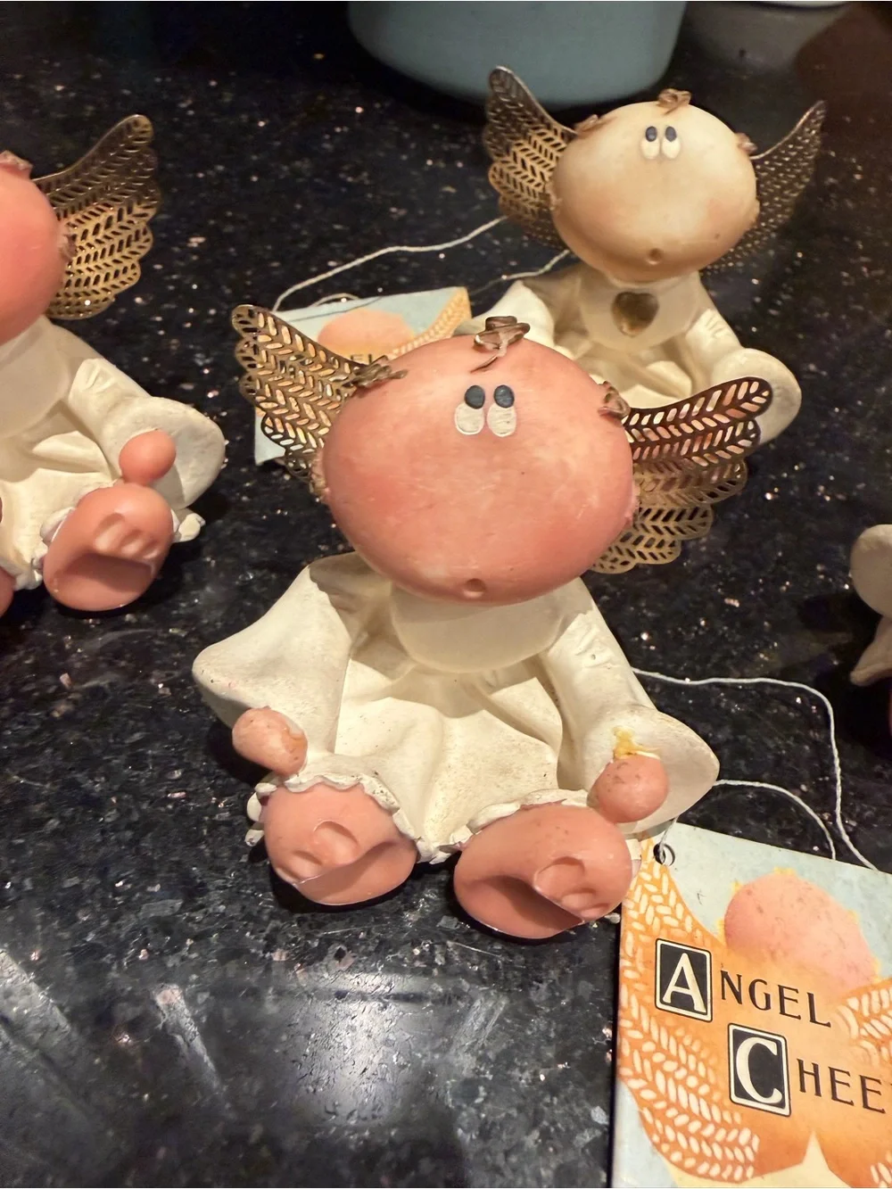 Vintage Lot of 4 Angel Cheeks by Russ
